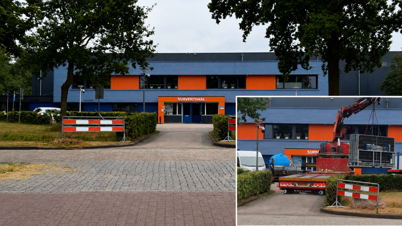 Surventohal weer leeg: tijdelijke opvang in Surhuisterveen stopt