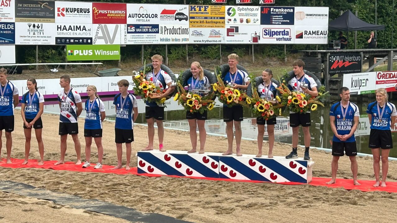 Nina van der Vliet Frysk kampioen fierljeppen, zilver voor Yrsa Maats