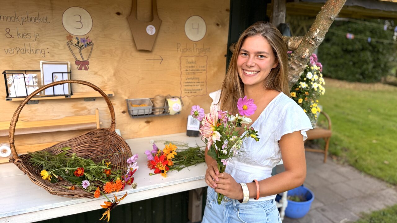 Loekie (22) opent eigen pluktuin in Sumar: 