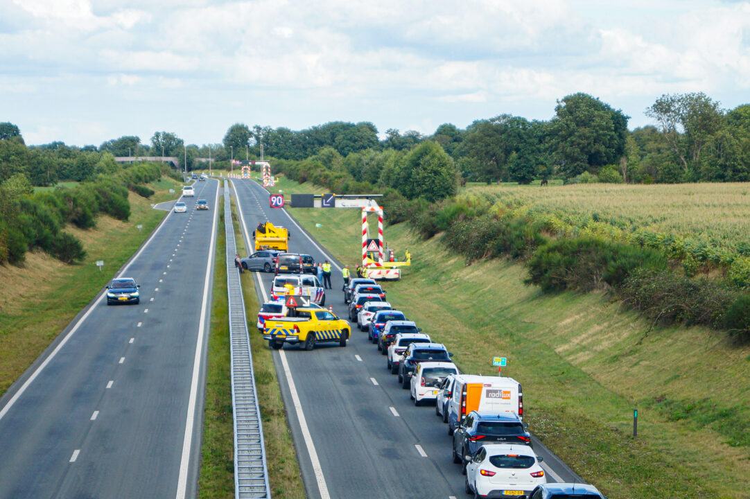 Twee aanrijdingen op Sintrale As bij Noardburgum
