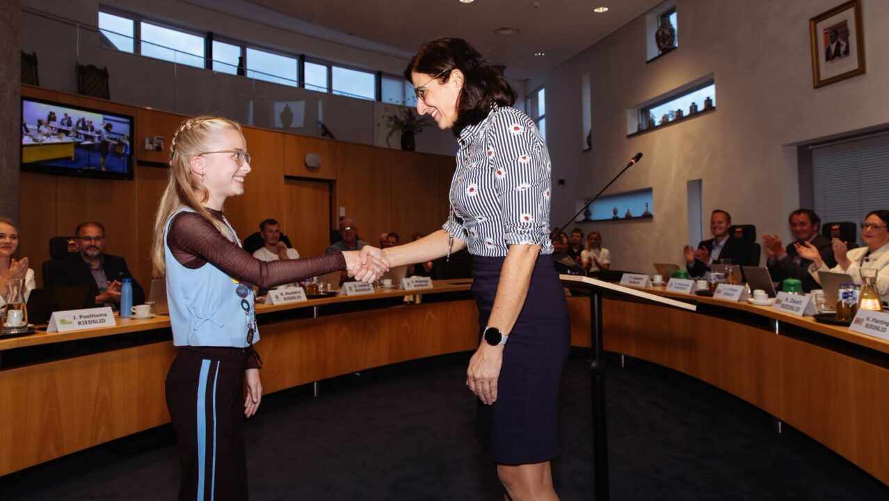 Danique Zwarts nieuwe kinderburgemeester Dantumadiel