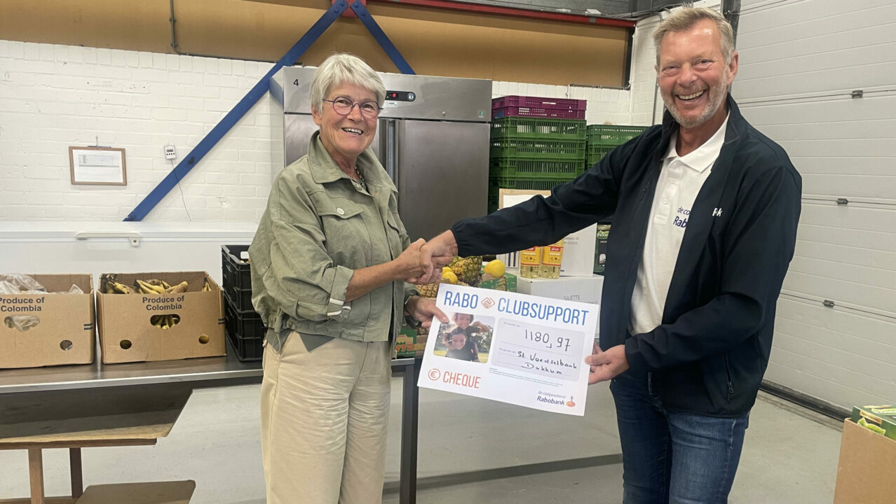 Financiële ondersteuning voor Voedselbank en Repair Café Dokkum