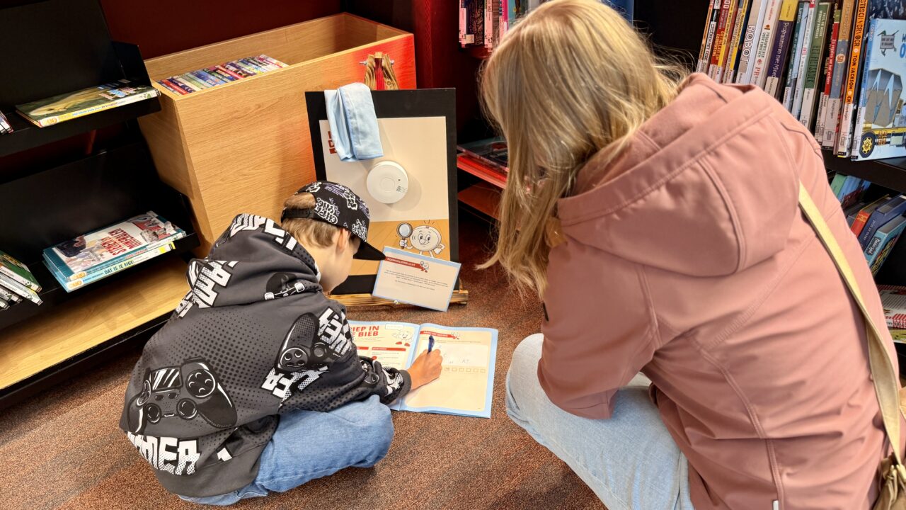 Bibliotheek Buitenpost organiseert speurtocht over brandveiligheid