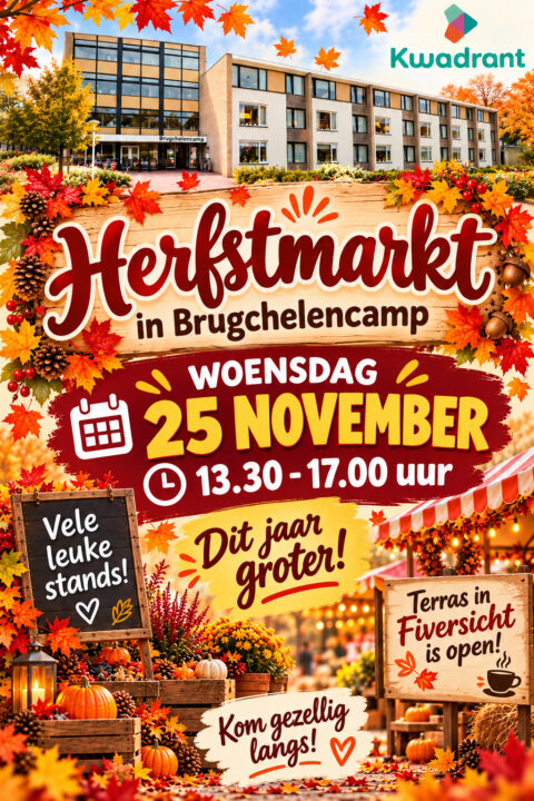 Herfstmarkt in Brugchelencamp in De Westereen