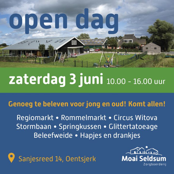 Open dag op zorgboerderij Moai Seldsum